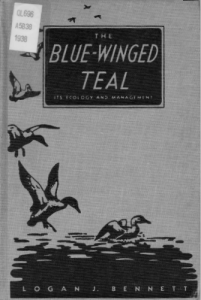 Cover of the book The Blue-winged teal by Logan J. Bennett