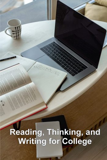 Cover image for Reading, Thinking, and Writing for College Classes