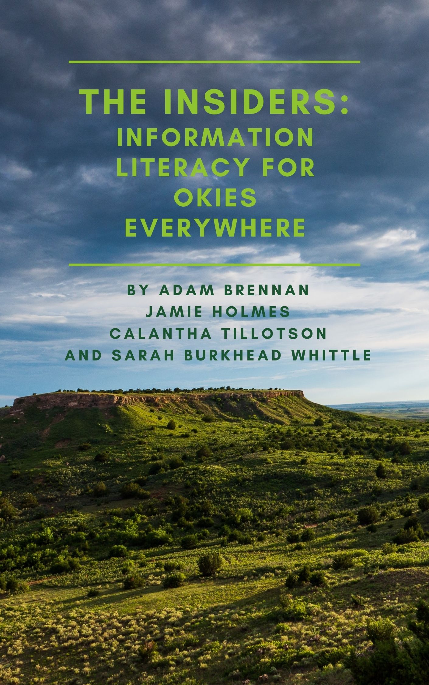 Cover image for The Insiders: Information Literacy for Okies Everywhere