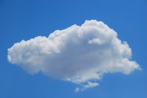 Photo of a cloud.