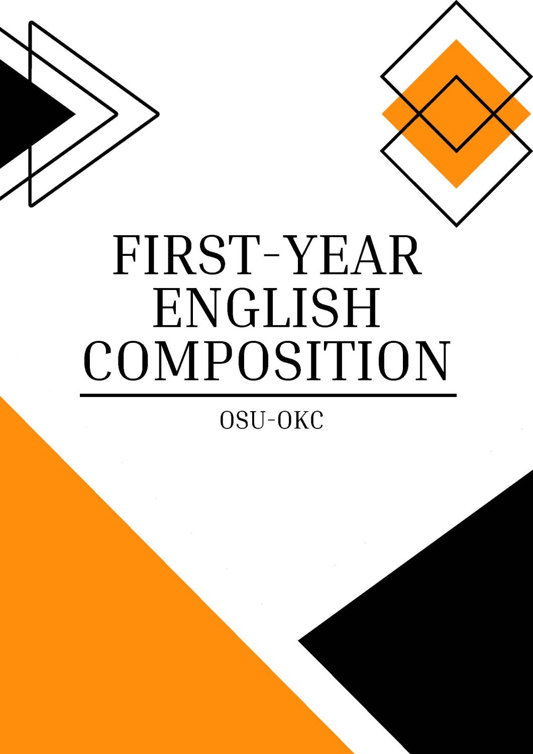 Cover image for First-Year English Composition