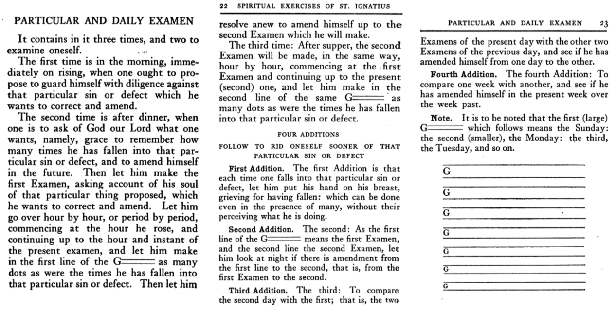 loyola's exercises