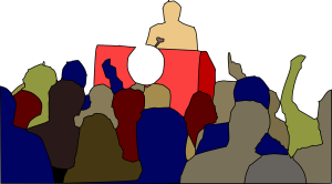Press Conference Image by Clker-Free-Vector-Images from Pixabay