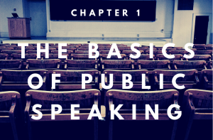 chapter 1 the basics of public speaking