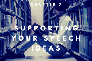 chapter 7: supporting your speech ideas