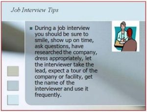 Figure 25 - This slide does not break the text up into bullets and is therefore hard to read; the graphic is strangely small, and the heading is in a different font. Script fonts are often hard to read on screens.