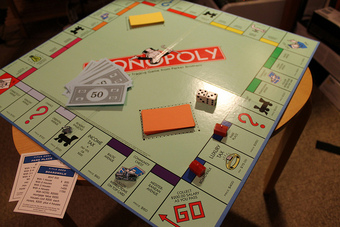Monopoly game board