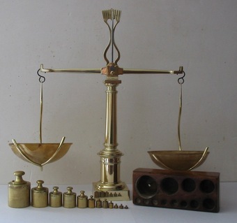 Old-fashioned scale