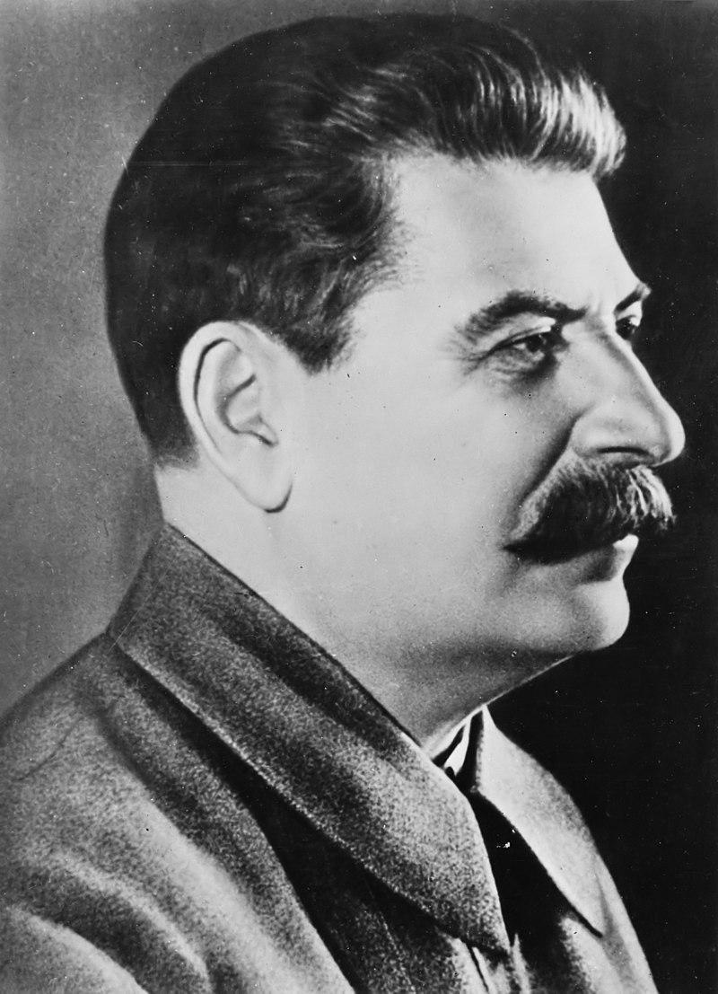 A photo of Stalin